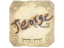 Sticker | jeorge | Austin 2025
