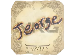 Sticker | jeorge | Austin 2025