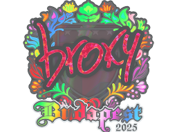 Sticker | broky (Holo) | Budapest 2025