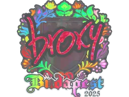 Sticker | broky (Holo) | Budapest 2025