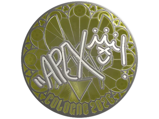 Sticker | apEX (Foil) | Cologne 2026