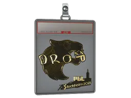 Sticker Slab | drop (Gold) | Stockholm 2021