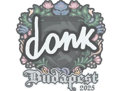 Sticker | donk | Budapest 2025