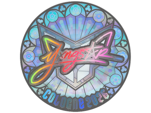 Sticker | yxngstxr (Holo) | Cologne 2026