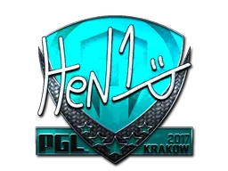 Sticker | HEN1 (Foil) | Krakow 2017