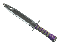 ★ Bayonet | Ultraviolet (Battle-Scarred)