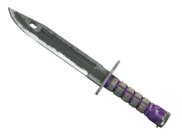 ★ StatTrak™ Bayonet | Ultraviolet (Battle-Scarred)