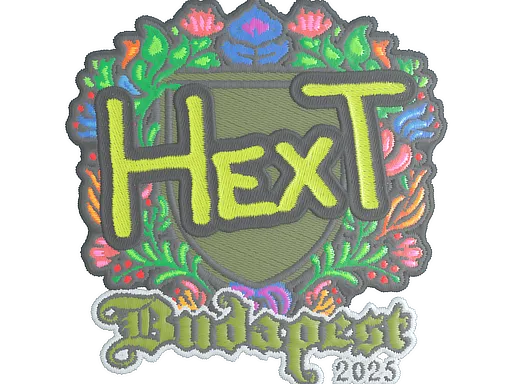 Sticker | HexT (Embroidered) | Budapest 2025