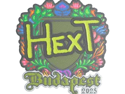Sticker | HexT (Embroidered) | Budapest 2025
