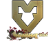 Sticker | MOUZ (Gold) | Shanghai 2024