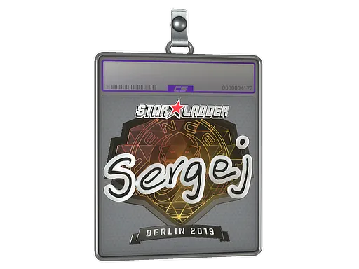 Sticker Slab | sergej (Foil) | Berlin 2019