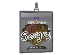 Sticker Slab | sergej (Foil) | Berlin 2019