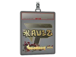 Sticker Slab | kauez (Gold) | Shanghai 2024
