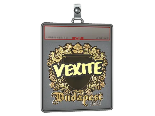 Sticker Slab | vexite (Gold) | Budapest 2025