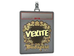 Sticker Slab | vexite (Gold) | Budapest 2025