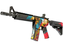 StatTrak™ M4A4 | Cyber Security (Battle-Scarred)