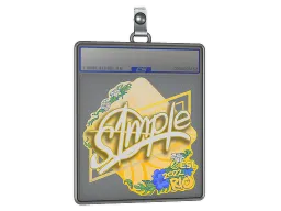 Sticker Slab | s1mple | Rio 2022