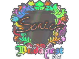Sticker | Sonic (Holo) | Budapest 2025