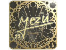 Sticker | mezii (Gold, Ranked) | Cologne 2026