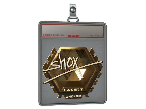 Sticker Slab | shox (Gold) | London 2018