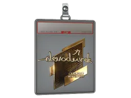 Sticker Slab | devoduvek (Gold) | Boston 2018