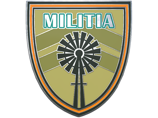 Militia Pin