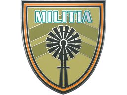 Militia Pin
