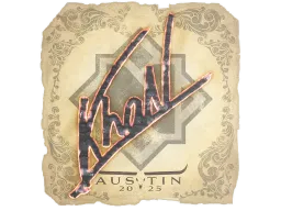 Sticker | khaN | Austin 2025