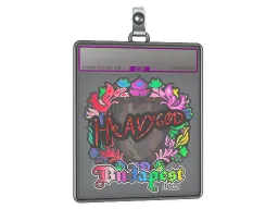 Sticker Slab | Heavygod (Holo) | Budapest 2025