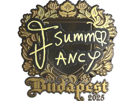 Sticker | Summer (Gold) | Budapest 2025