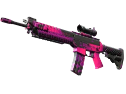 StatTrak™ SG 553 | Pulse (Minimal Wear)