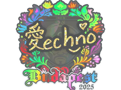 Sticker | Techno4K (Holo) | Budapest 2025