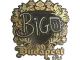 Sticker | biguzera (Gold) | Budapest 2025 CS2 skin