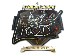Sticker | Liazz (Gold) | Berlin 2019