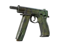 CZ75-Auto | Jungle Dashed (Well-Worn)
