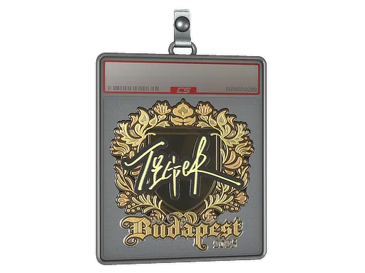 Sticker Slab | Tiger (Gold) | Budapest 2025