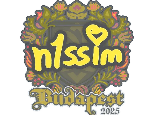 Sticker | n1ssim | Budapest 2025