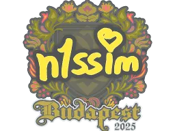 Sticker | n1ssim | Budapest 2025