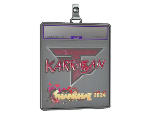 Sticker Slab | karrigan (Glitter) | Shanghai 2024