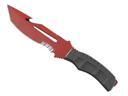 ★ Survival Knife | Crimson Web (Minimal Wear)