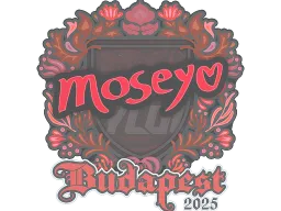 Sticker | Moseyuh | Budapest 2025