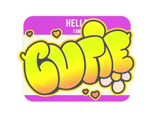 Sticker | Cutie (Holo)