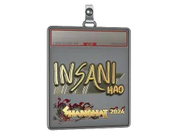 Sticker Slab | insani (Gold) | Shanghai 2024
