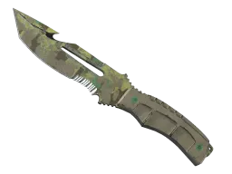 ★ StatTrak™ Survival Knife | Boreal Forest (Battle-Scarred)