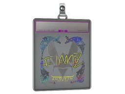Sticker Slab | FlameZ (Holo) | Austin 2025