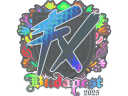 Sticker | Fluxo (Holo) | Budapest 2025