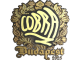 Sticker | cobra (Gold) | Budapest 2025