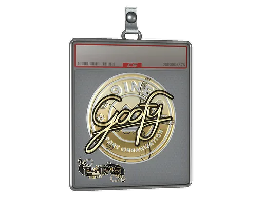 Sticker Slab | Goofy (Gold) | Paris 2023