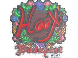 Sticker | HooXi (Embroidered) | Budapest 2025
