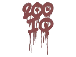 Sealed Graffiti | 200 IQ (Brick Red)